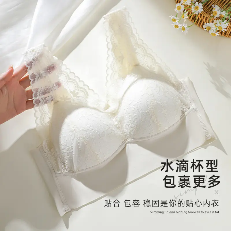 French Style V-Neck Backless Lingerie Set