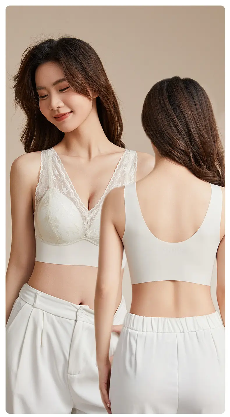 French Style V-Neck Backless Lingerie Set — feature 21