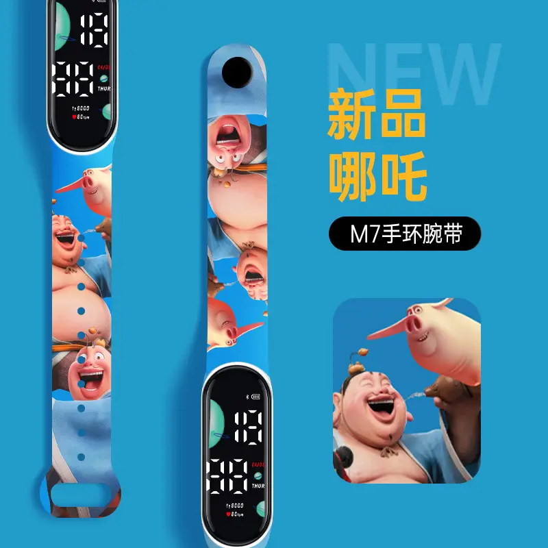 Nezha Naohai Printed Touchwater Watchband - Image 7