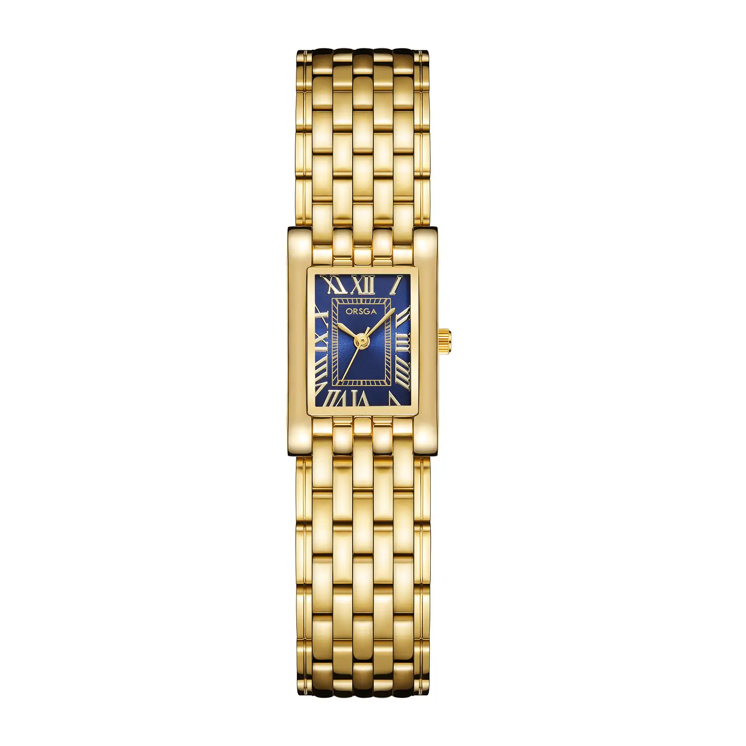 Orsga Square Roman Women's Quartz Watch Chain Bracelet - Image 10