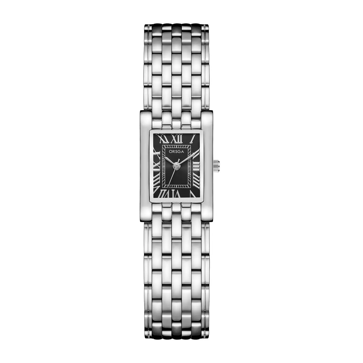 Orsga Square Roman Women's Quartz Watch Chain Bracelet - Image 5