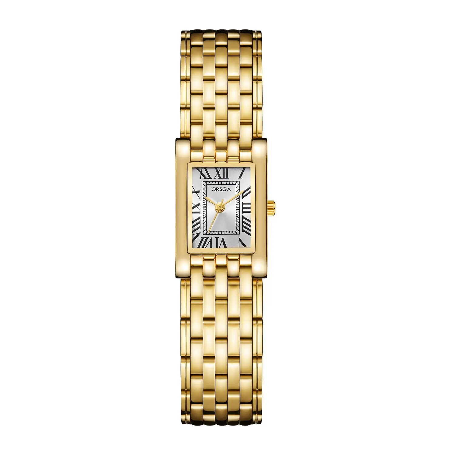 Orsga Square Roman Women's Quartz Watch Chain Bracelet - Image 6