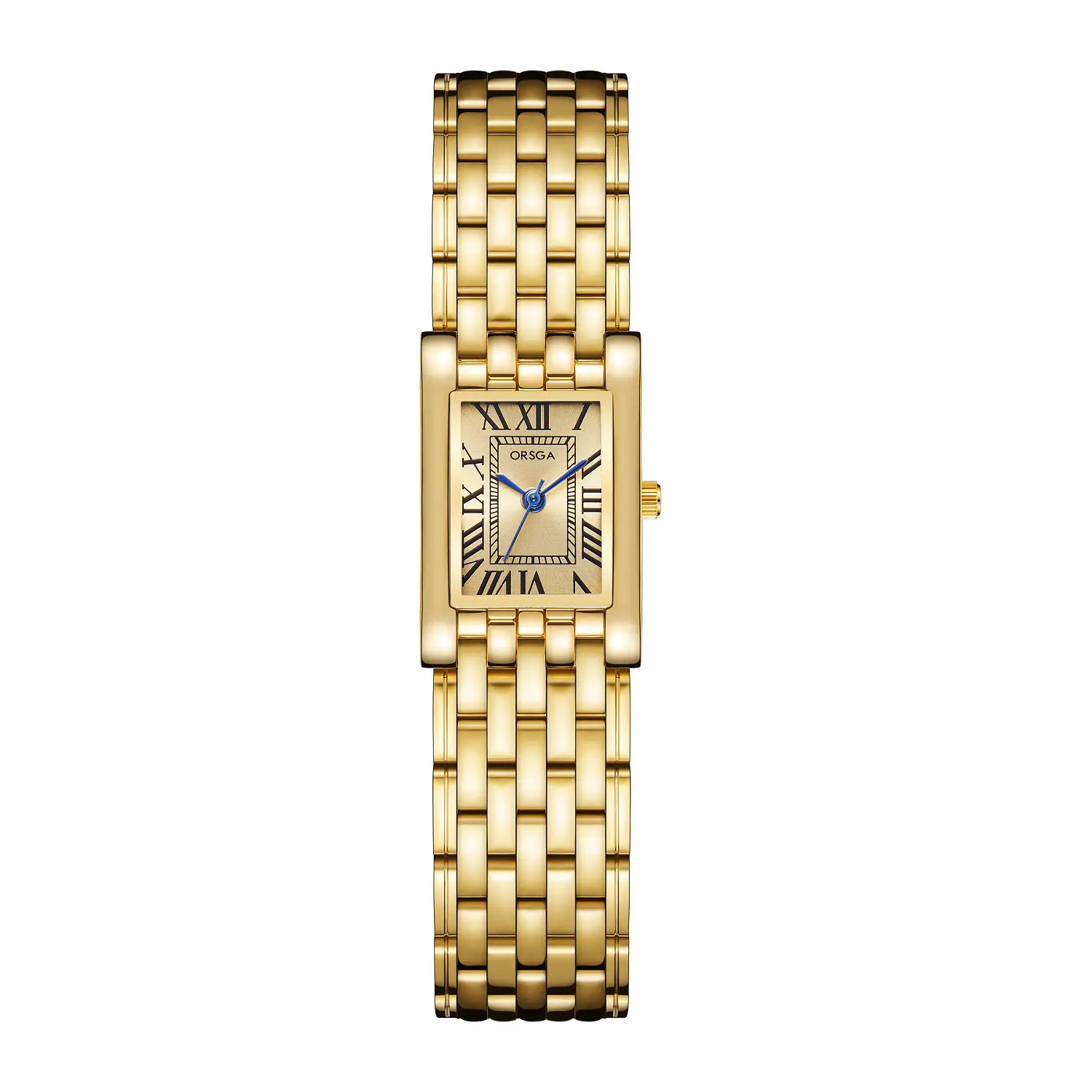 Orsga Square Roman Women's Quartz Watch Chain Bracelet - Image 7