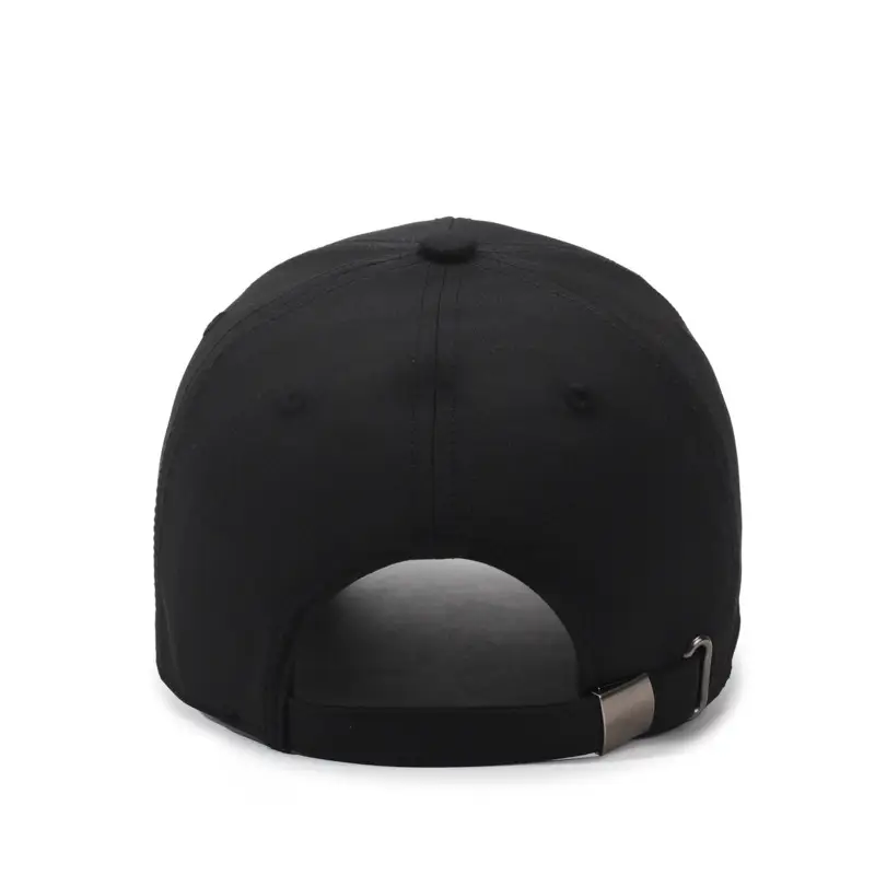 Korean Style Embroidered Baseball Cap Brown - Image 10