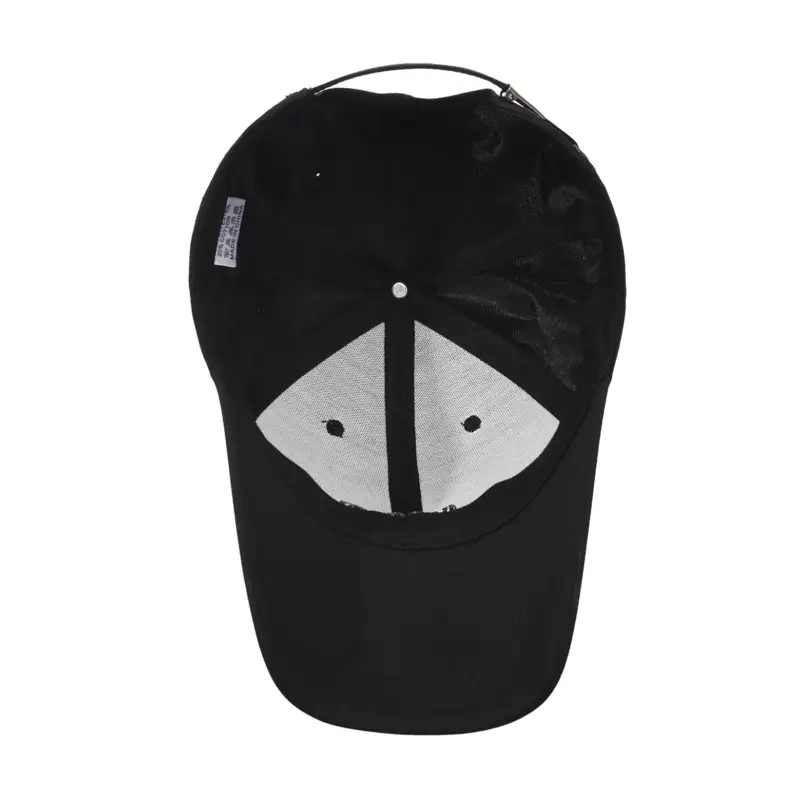 Korean Style Embroidered Baseball Cap Brown - Image 11
