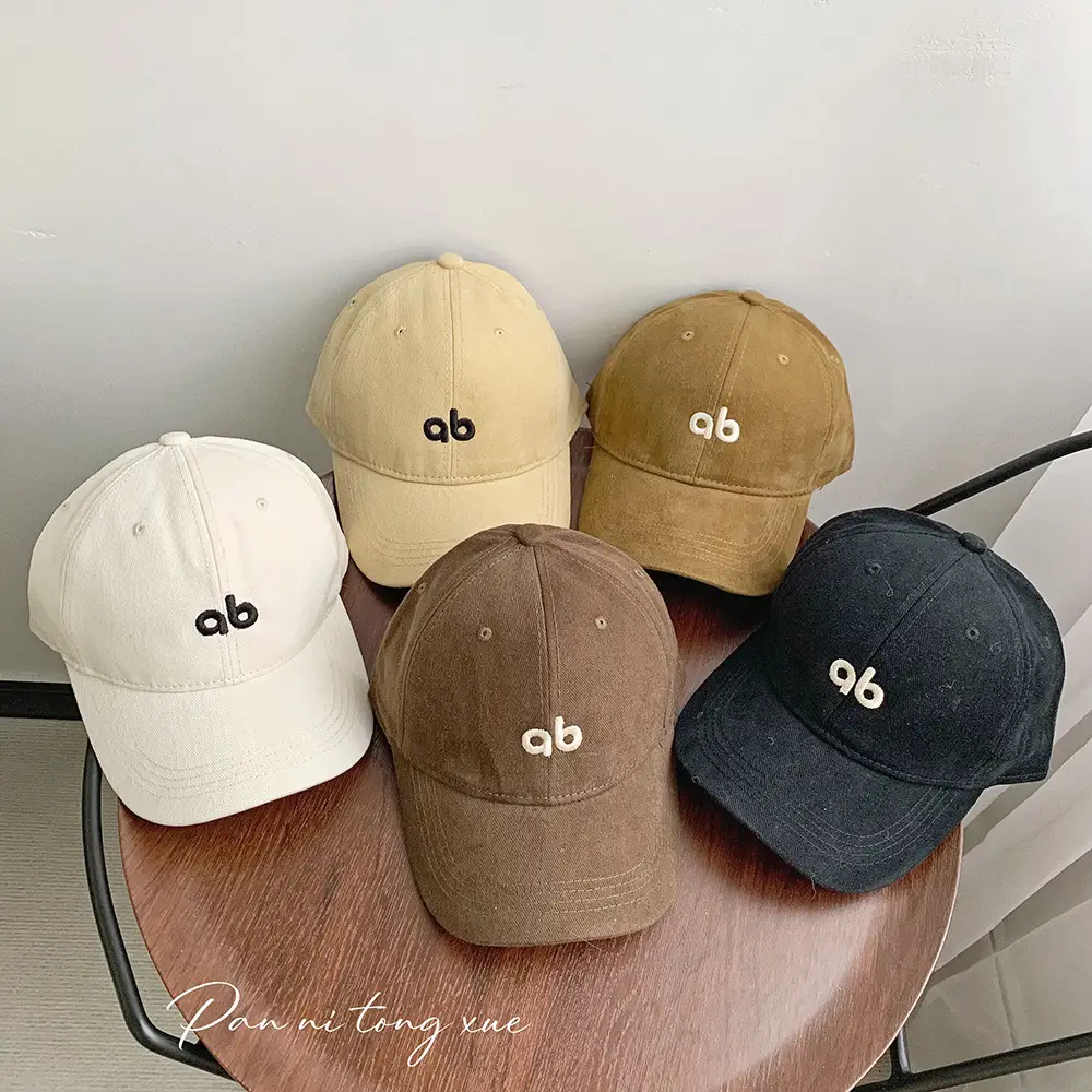 Beige Embroidered Baseball Cap for Women Men - Image 10