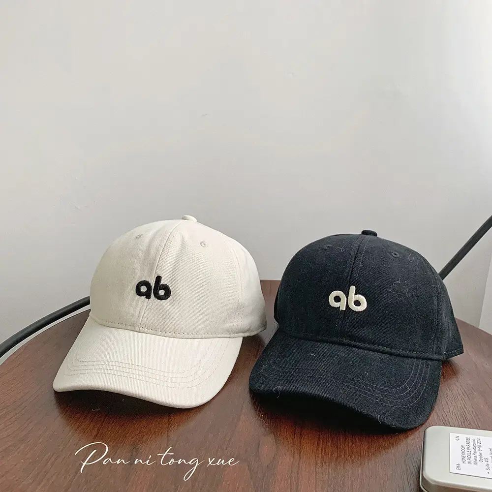 Beige Embroidered Baseball Cap for Women Men - Image 11