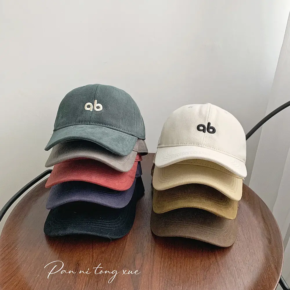Beige Embroidered Baseball Cap for Women Men - Image 12