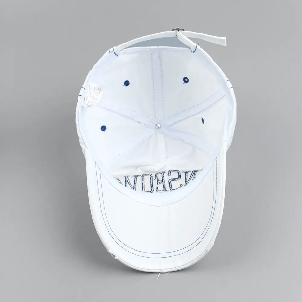 Women White Letter Baseball Cap 56-61cm - Image 6
