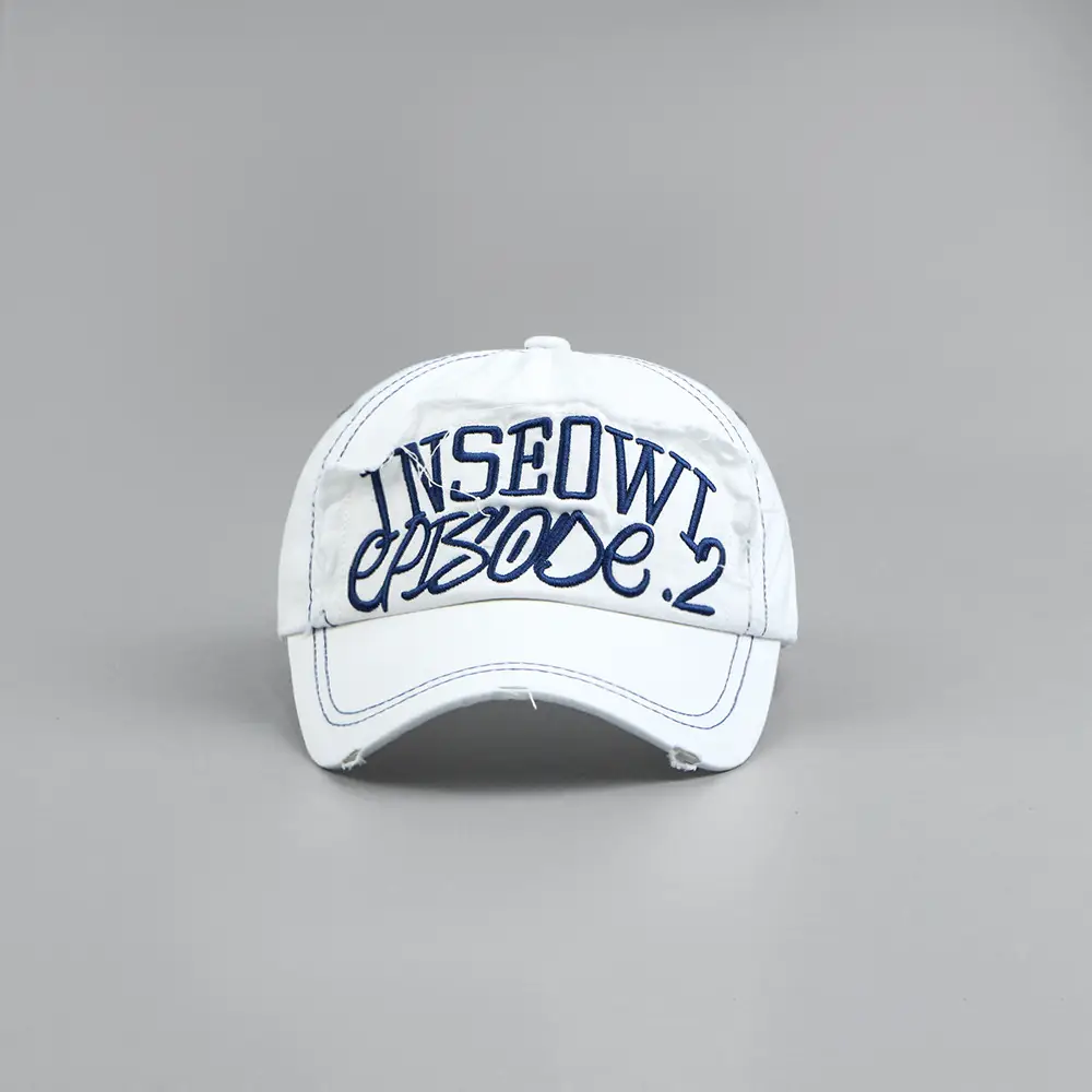 Women White Letter Baseball Cap 56-61cm — feature 6
