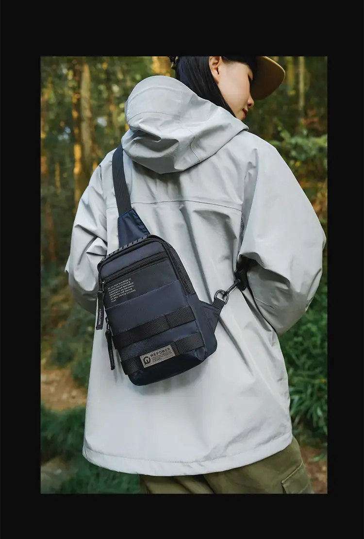 WEPOWER Black Crossbody Bag Lightweight Urban Fashion — feature 16