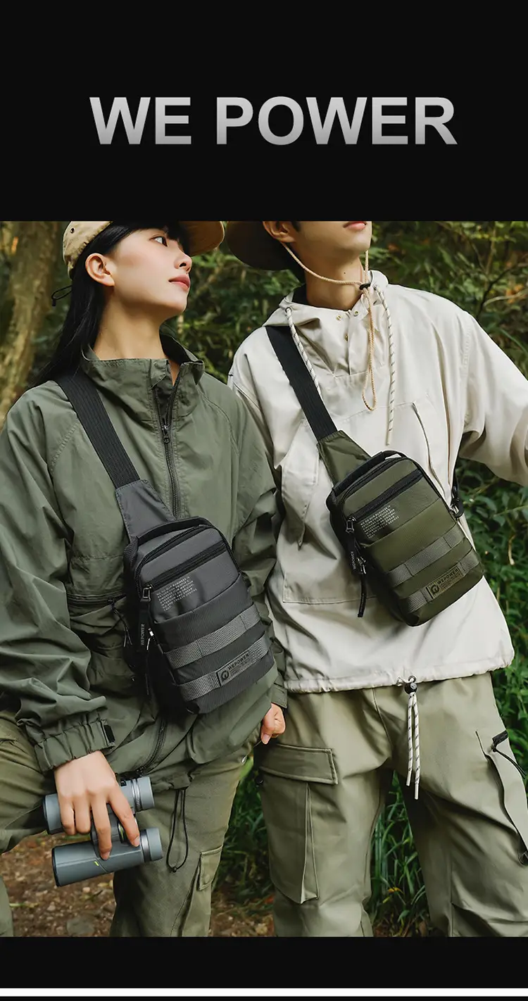 WEPOWER Black Crossbody Bag Lightweight Urban Fashion — feature 2