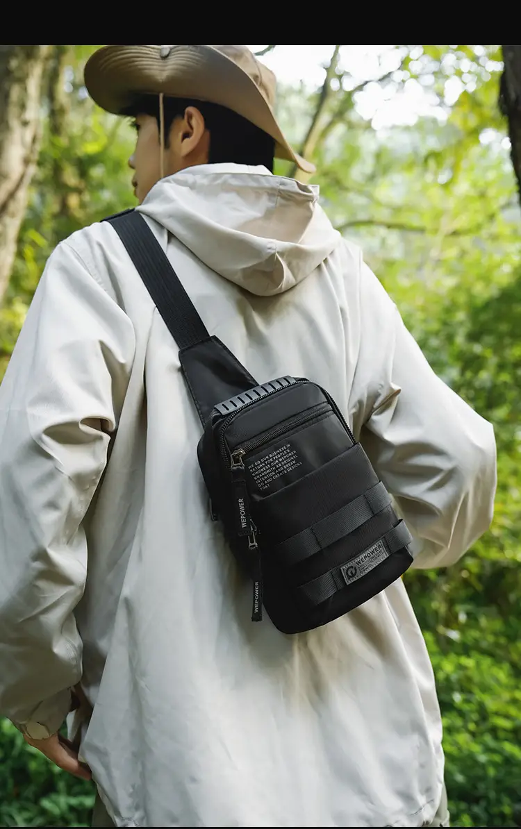 WEPOWER Black Crossbody Bag Lightweight Urban Fashion — feature 7