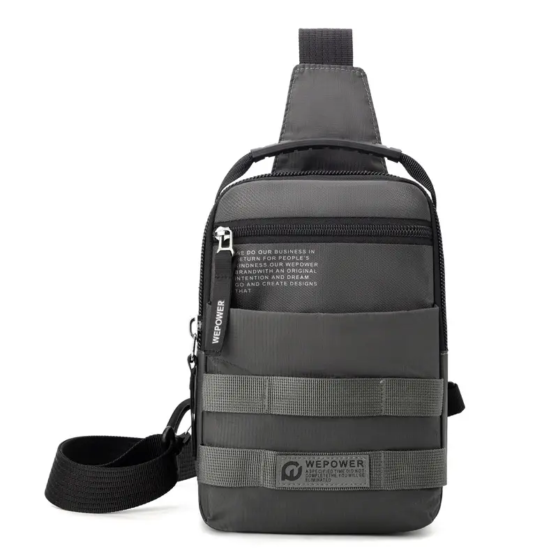 WEPOWER Black Crossbody Bag Lightweight Urban Fashion - Image 2