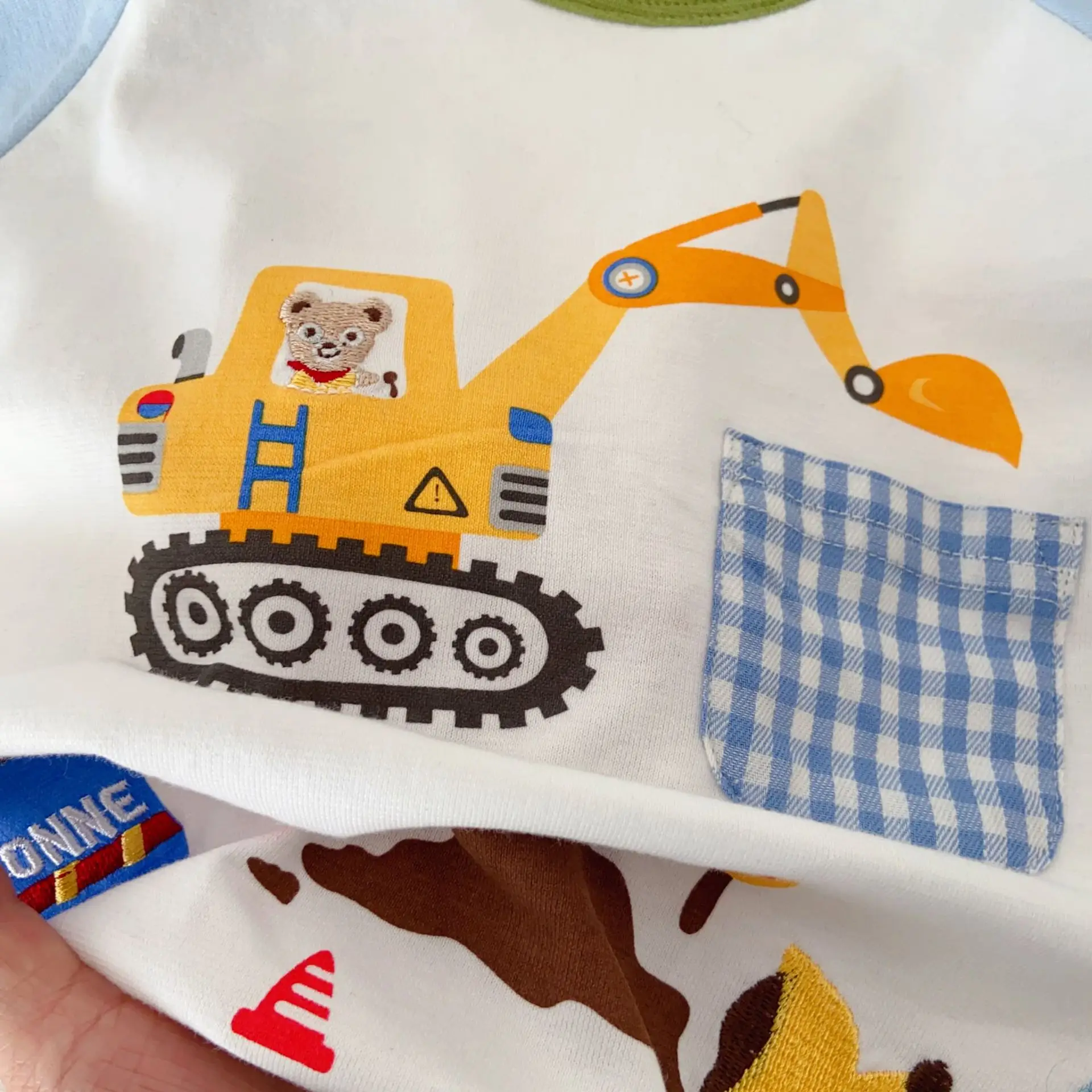 Children's Printed Cartoon Short Sleeve T-Shirt Set - Image 6