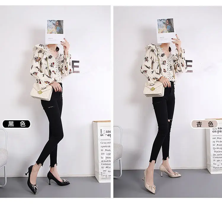 French-Style High Heels for Women, Stiletto Heels, 2026 New Spring and Autumn Shallow Mouth Versatile Commuting Formal Work Shoes for Women — feature 5