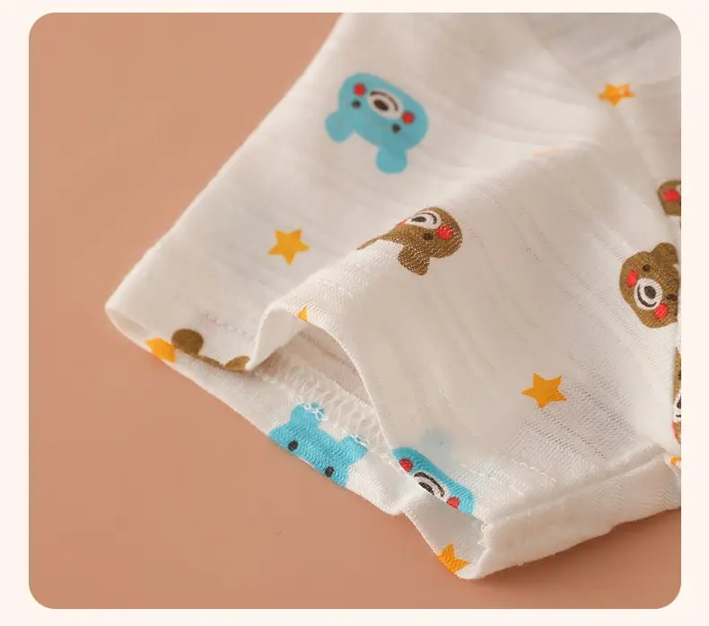 Baby T-Shirt Set Maribel Blue Cotton Summer Pajamas — feature 15