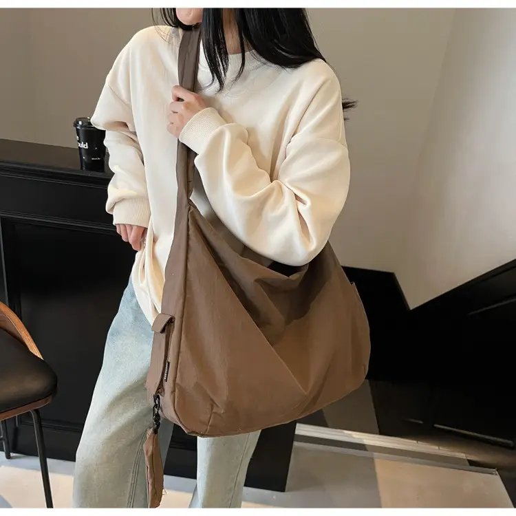 Women's Large Capacity Crossbody Bag Brown 2024 — feature 22