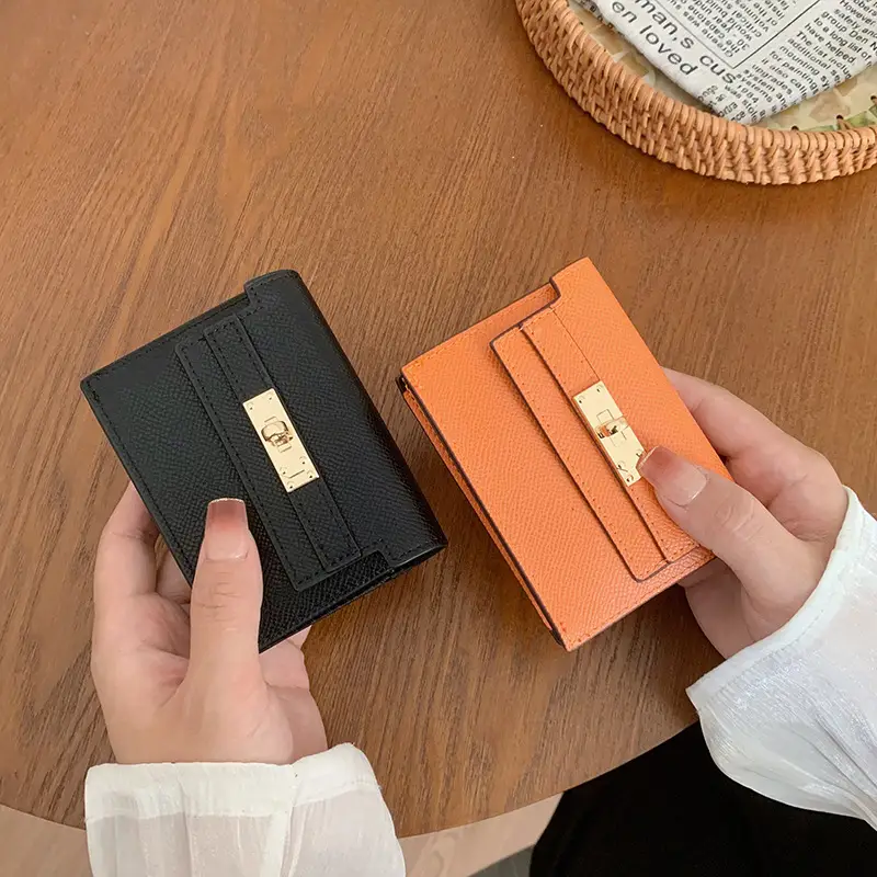 Card Bag Cross-border Women's New Small Cyber Celebrant Coin Purse Multi-card High-level Sense Organ Card Bag Small Fragrant Card Holder