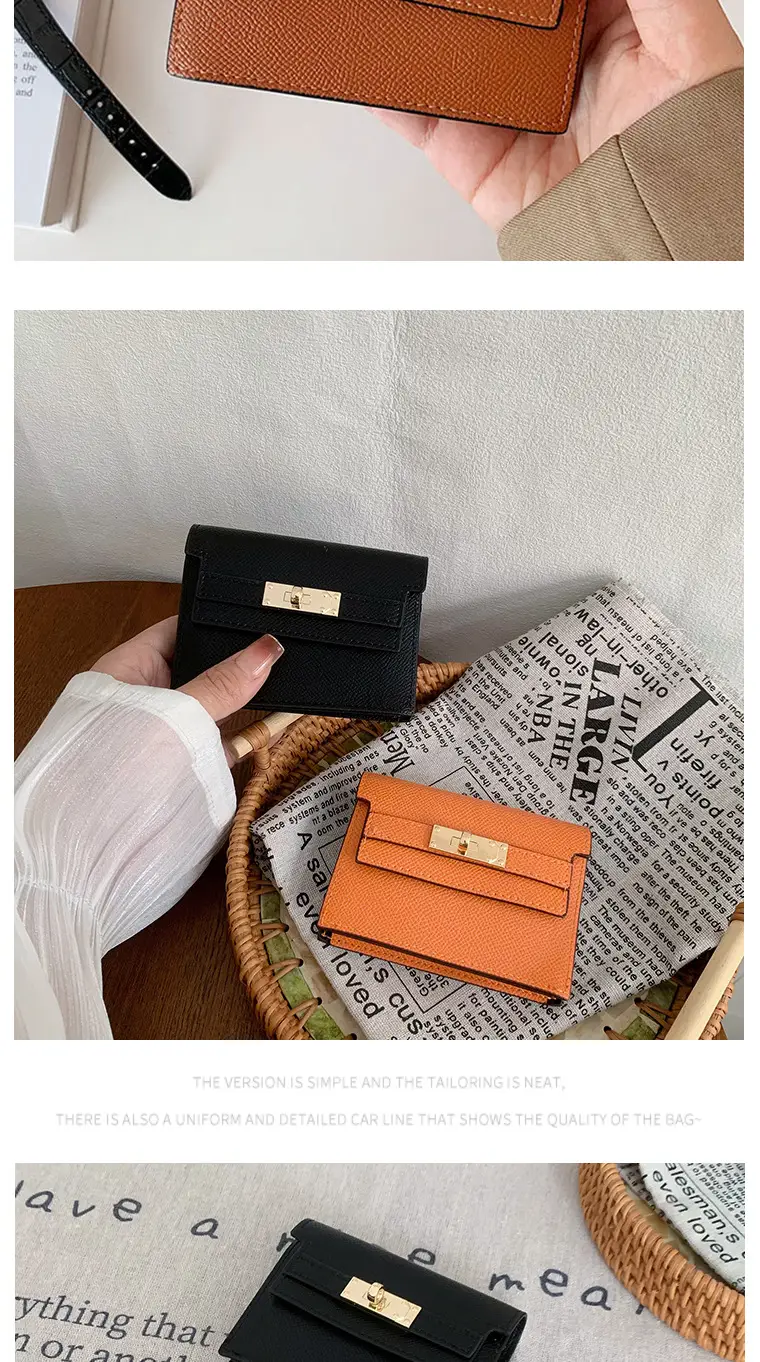 Card Bag Cross-border Women's New Small Cyber Celebrant Coin Purse Multi-card High-level Sense Organ Card Bag Small Fragrant Card Holder — feature 11
