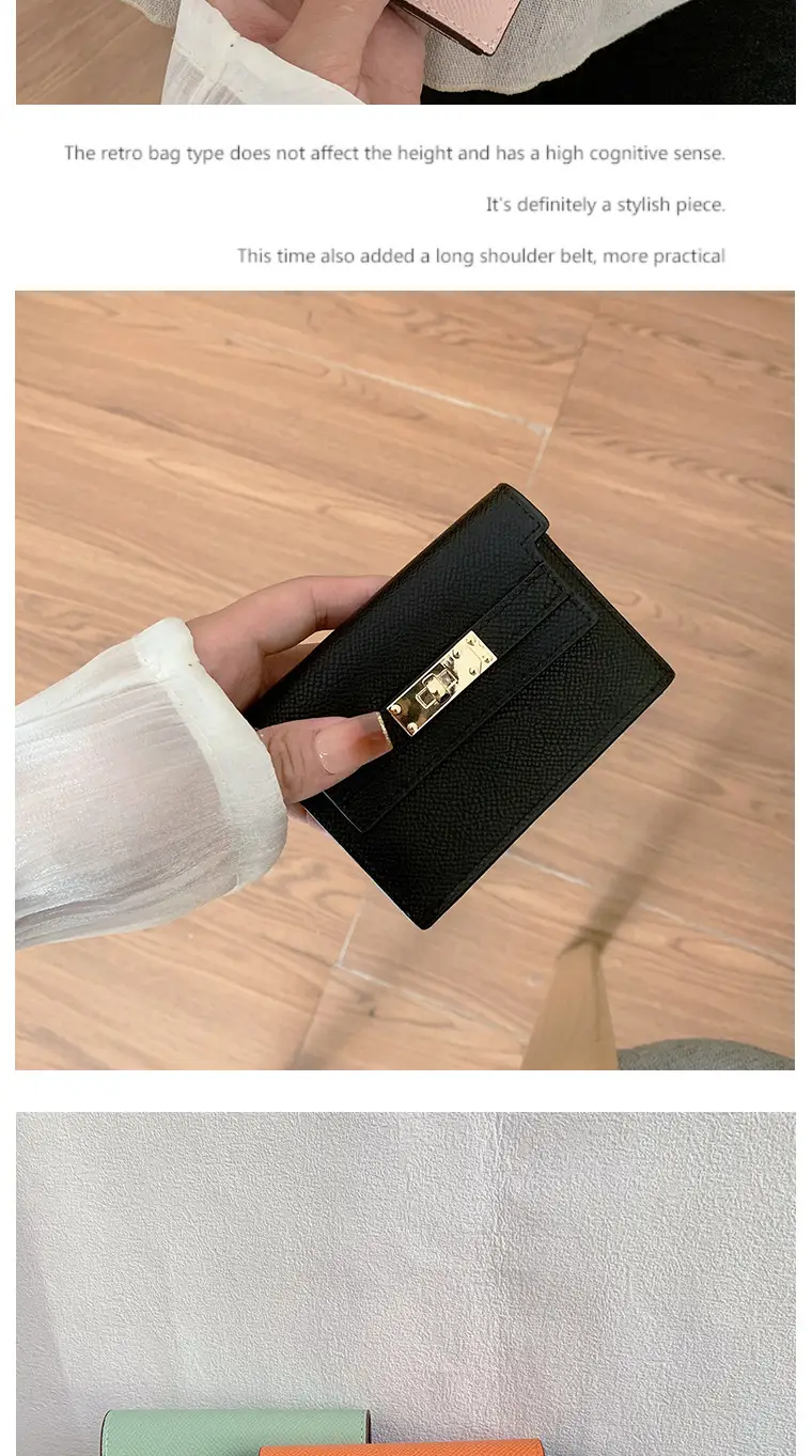 Card Bag Cross-border Women's New Small Cyber Celebrant Coin Purse Multi-card High-level Sense Organ Card Bag Small Fragrant Card Holder — feature 13