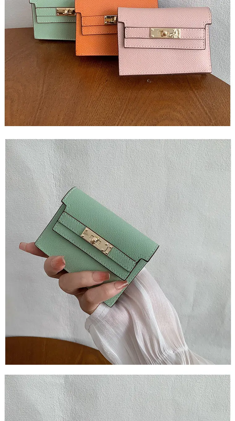 Card Bag Cross-border Women's New Small Cyber Celebrant Coin Purse Multi-card High-level Sense Organ Card Bag Small Fragrant Card Holder — feature 14