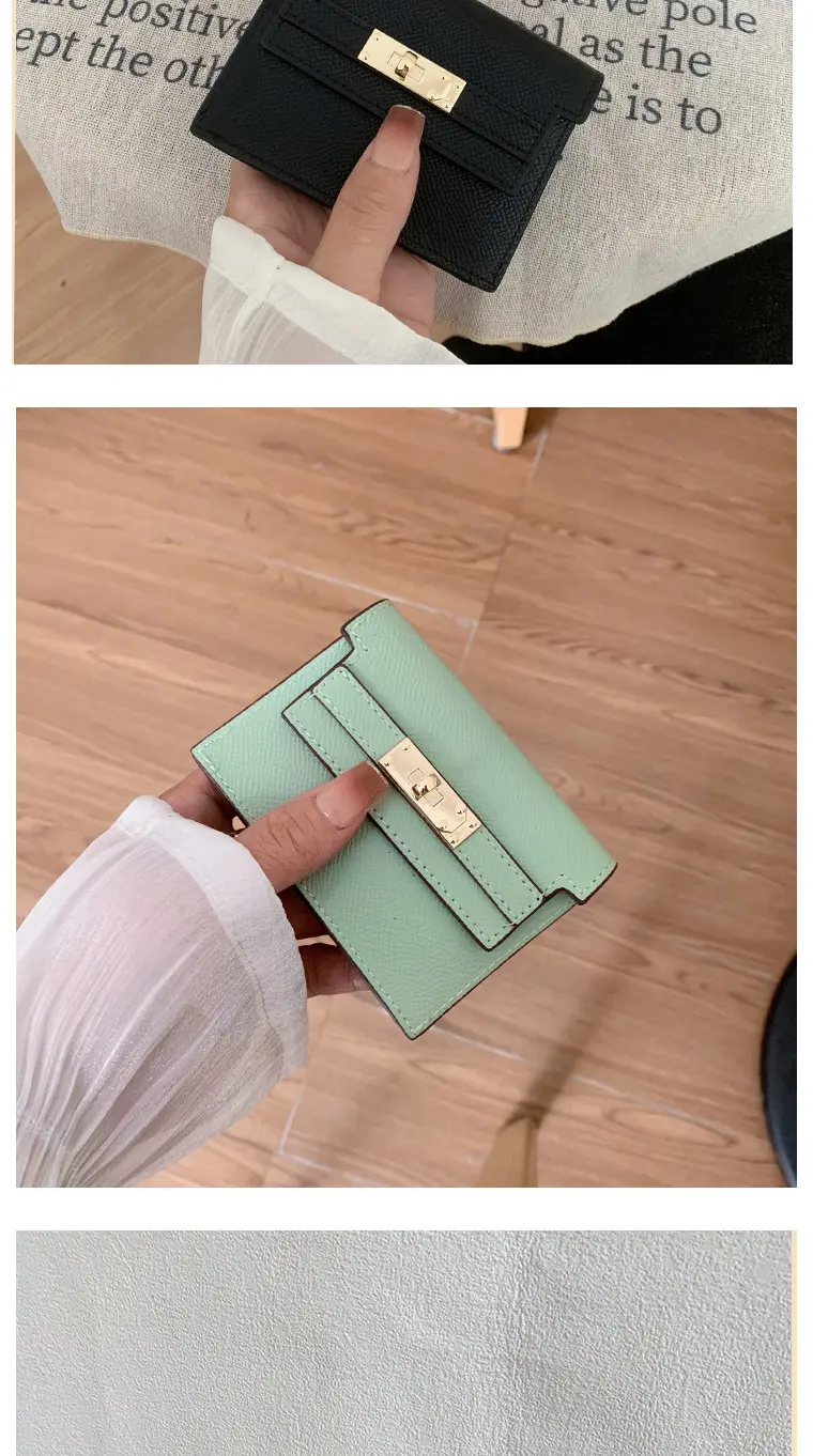 Card Bag Cross-border Women's New Small Cyber Celebrant Coin Purse Multi-card High-level Sense Organ Card Bag Small Fragrant Card Holder — feature 8