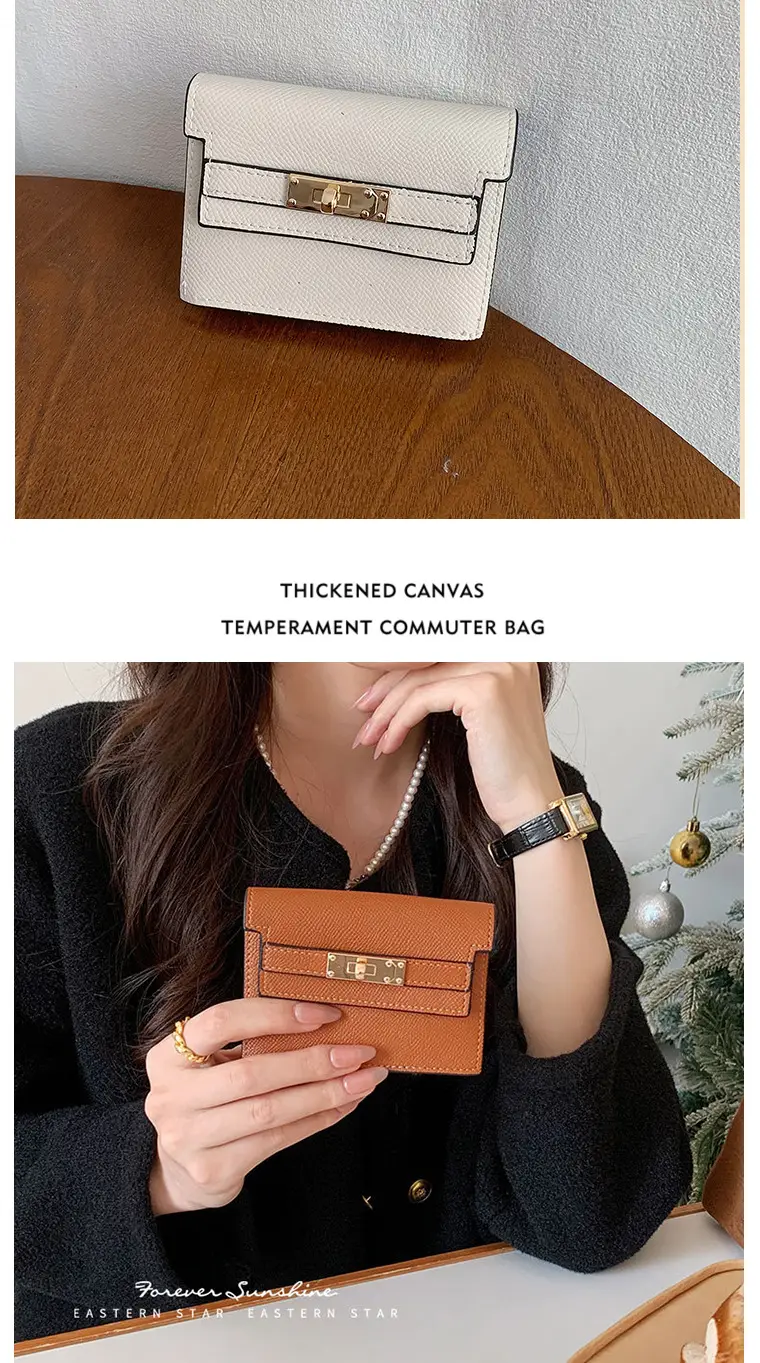 Card Bag Cross-border Women's New Small Cyber Celebrant Coin Purse Multi-card High-level Sense Organ Card Bag Small Fragrant Card Holder — feature 9