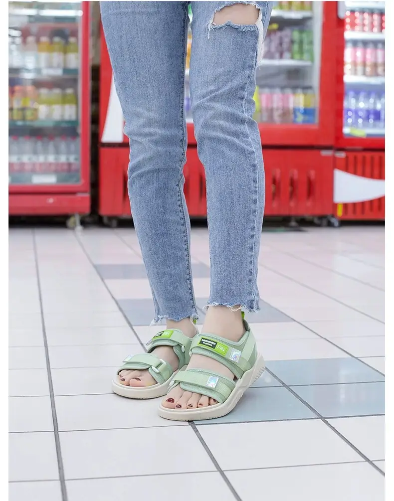 New Cross-border Summer Fashion High-end Fashion Leisure Beach All-match Slippers Women's Non-slip Thickened Wholesale Outer Wear — feature 13