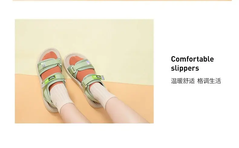 New Cross-border Summer Fashion High-end Fashion Leisure Beach All-match Slippers Women's Non-slip Thickened Wholesale Outer Wear — feature 9