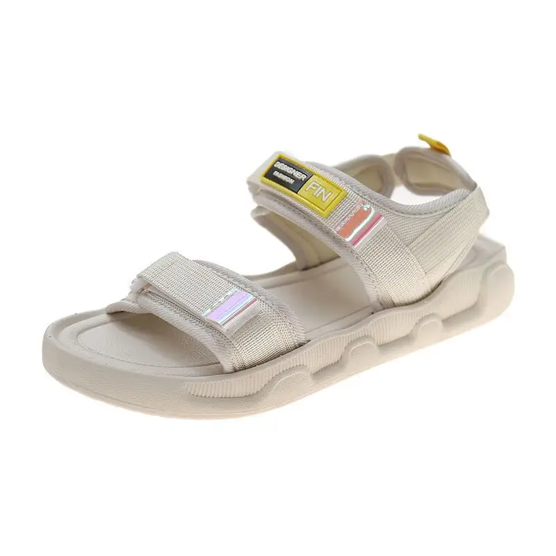 New Cross-border Summer Fashion High-end Fashion Leisure Beach All-match Slippers Women's Non-slip Thickened Wholesale Outer Wear - Image 2