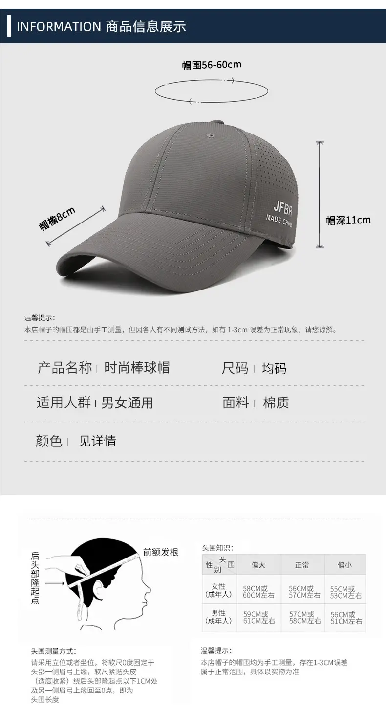 Men Grey Mesh Baseball Cap with Side Print — feature 6