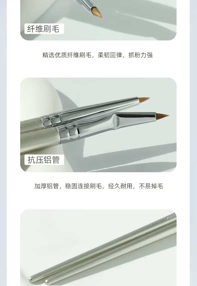 Gold Plated Eyeliner Brush 367 Fine Precision β feature 14