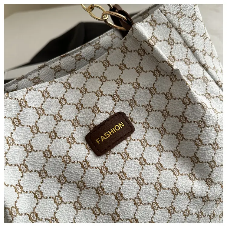 Vintage Monogram Shoulder Bag for Women Large Capacity — feature 9