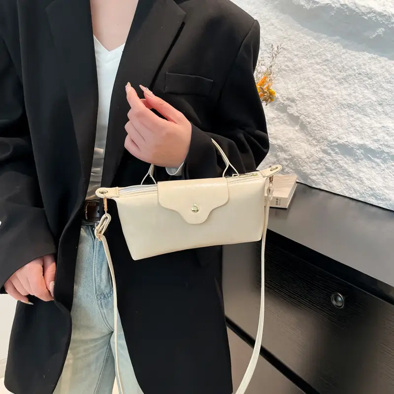 White Crossbody Bag for Women Spring 2025 - Image 6