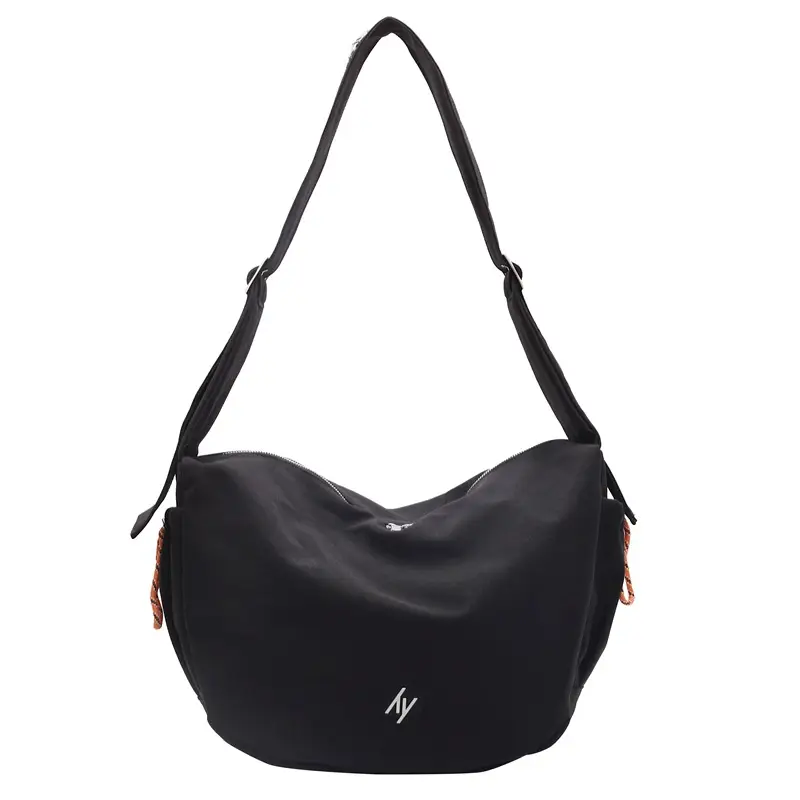 Orange Korean Style Large Capacity Shoulder Bag for Women