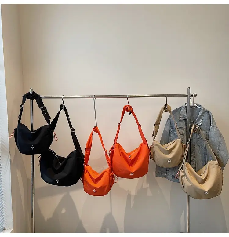 Orange Korean Style Large Capacity Shoulder Bag for Women — feature 12