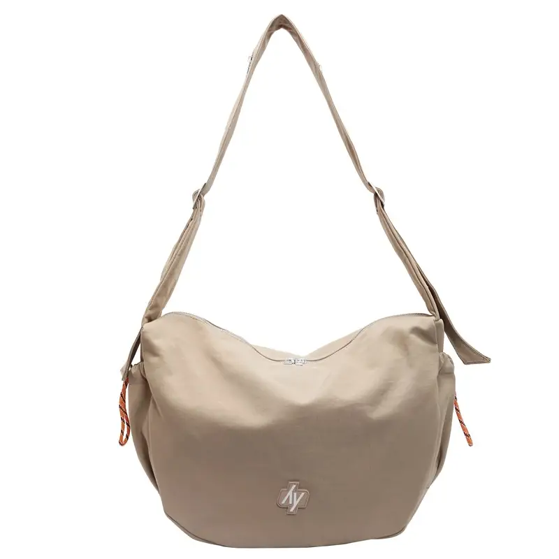 Orange Korean Style Large Capacity Shoulder Bag for Women