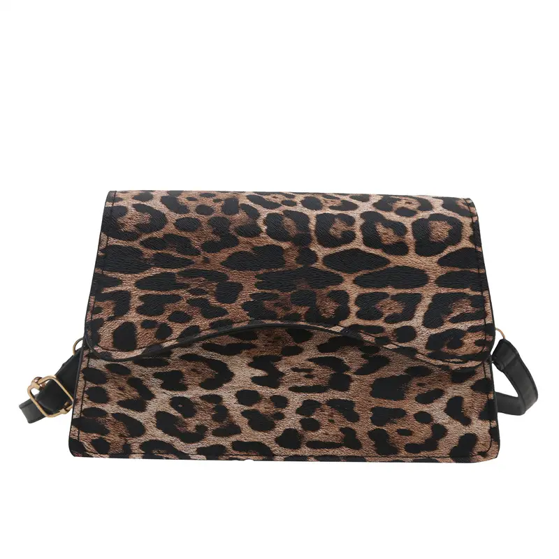 Leopard Print Shoulder Bag for Women Spring 2025 - Image 4