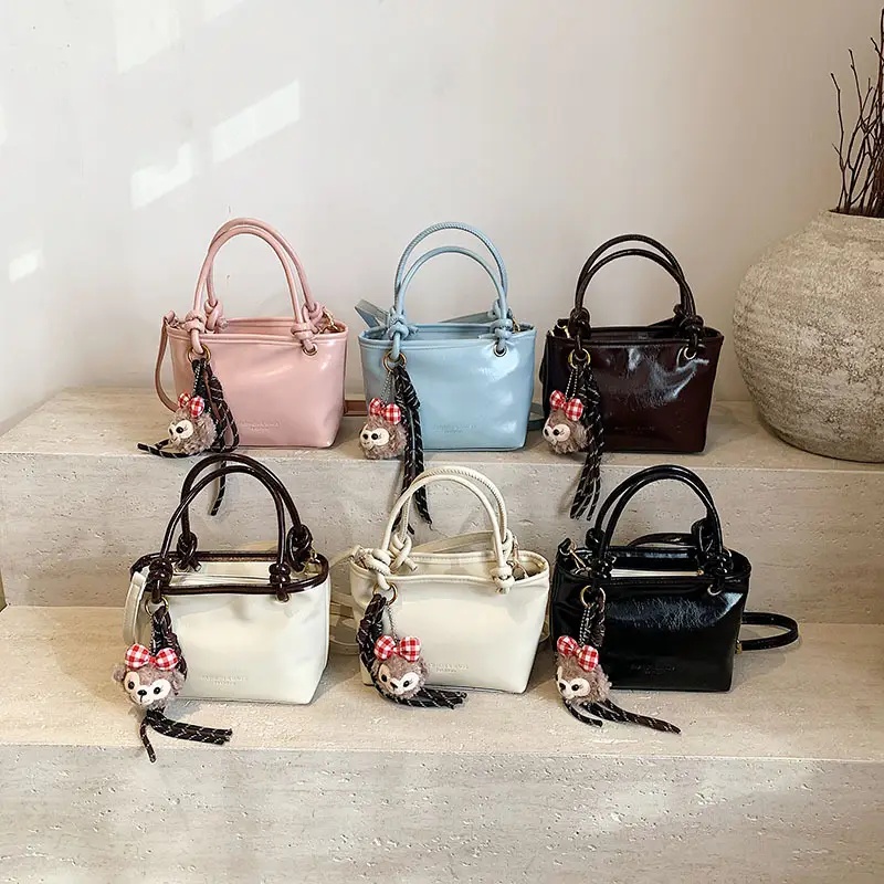 2025 Spring Shoulder Crossbody Bag with Cute Charm - Image 10