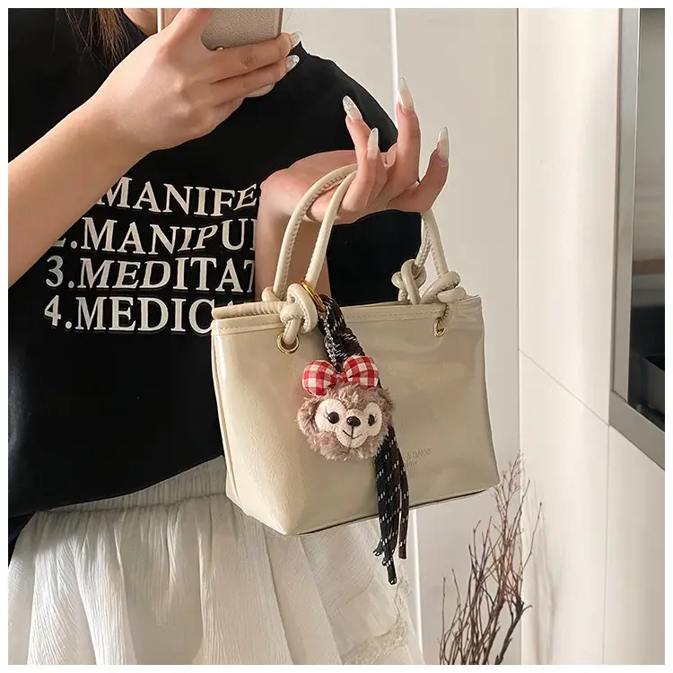 2025 Spring Shoulder Crossbody Bag with Cute Charm — feature 11