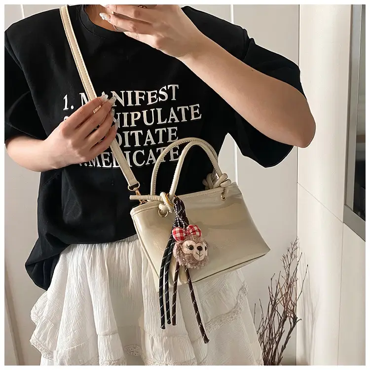 2025 Spring Shoulder Crossbody Bag with Cute Charm — feature 12