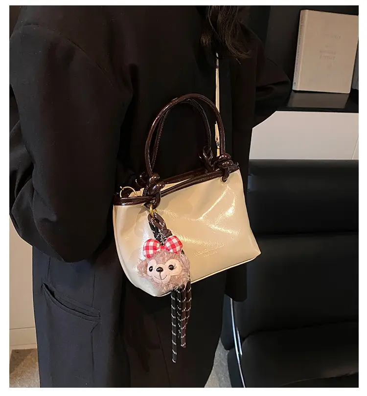 2025 Spring Shoulder Crossbody Bag with Cute Charm — feature 2