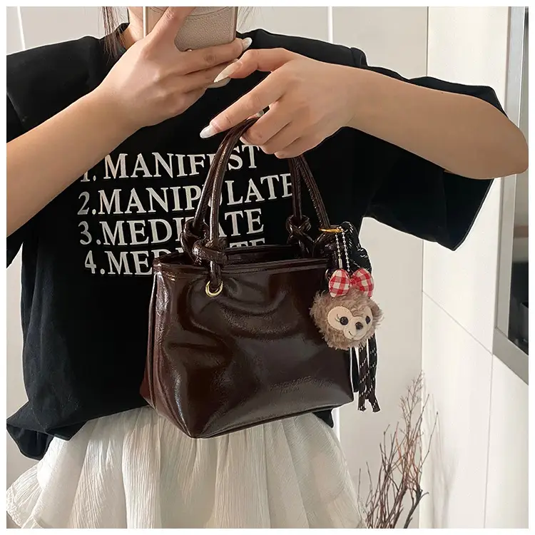 2025 Spring Shoulder Crossbody Bag with Cute Charm — feature 9