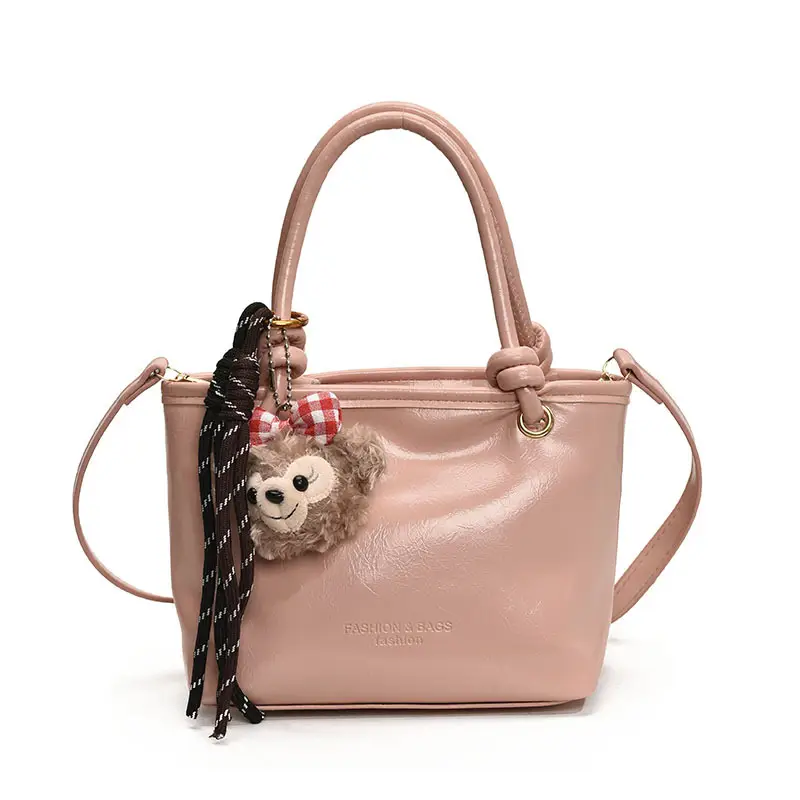 2025 Spring Shoulder Crossbody Bag with Cute Charm - Image 2