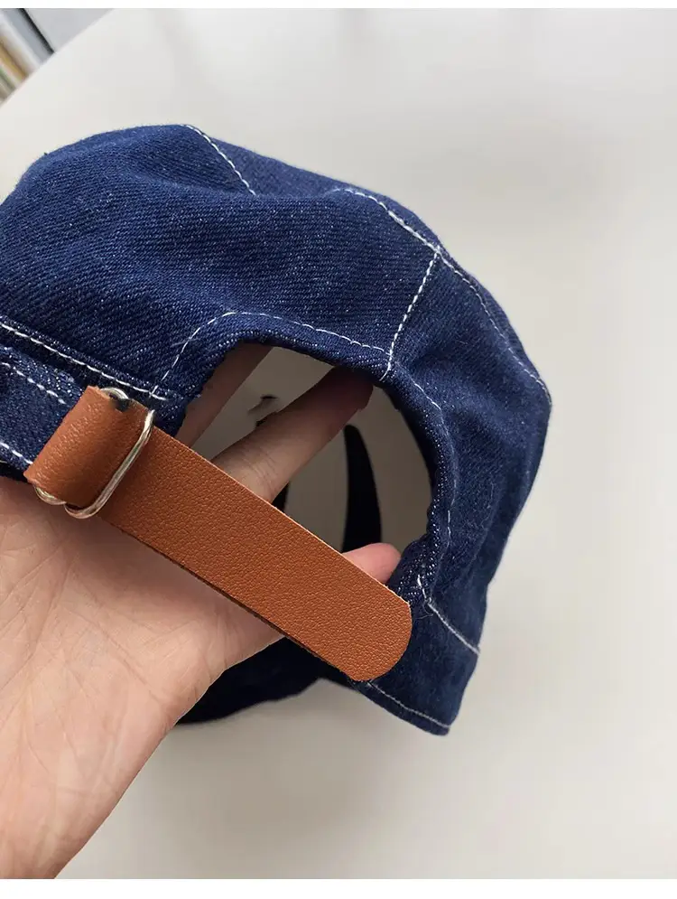 Japanese Style Women Blue Baseball Cap Flat Cap Clothing Accessories — feature 14