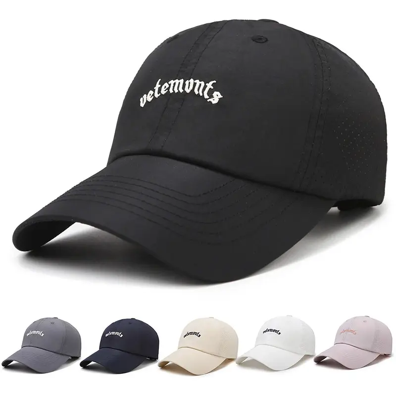 Black Unisex Baseball Cap with Letter Embroidery - Image 7