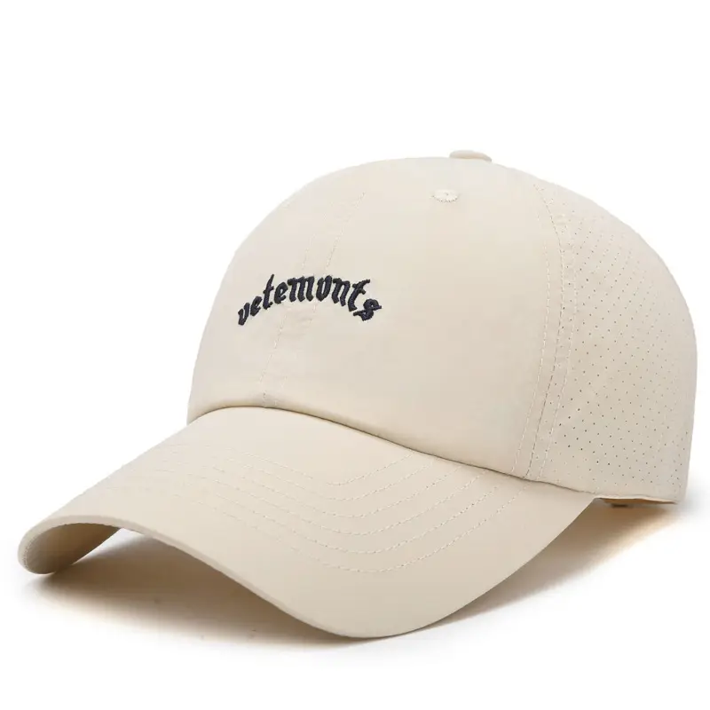 Black Unisex Baseball Cap with Letter Embroidery - Image 5