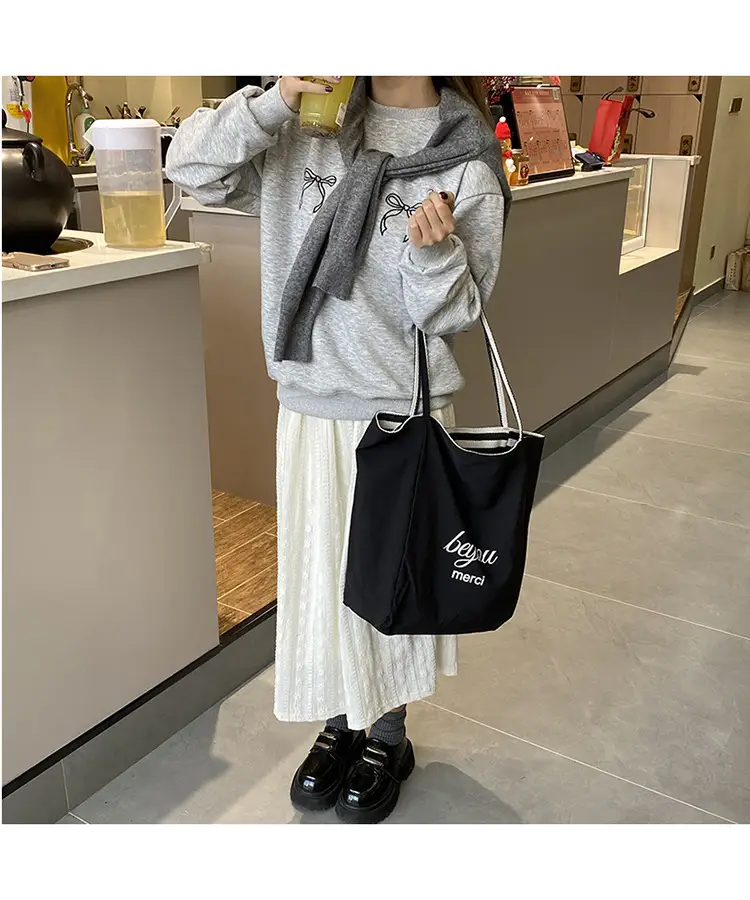 2024 Striped Canvas Tote Bags for Women — feature 29