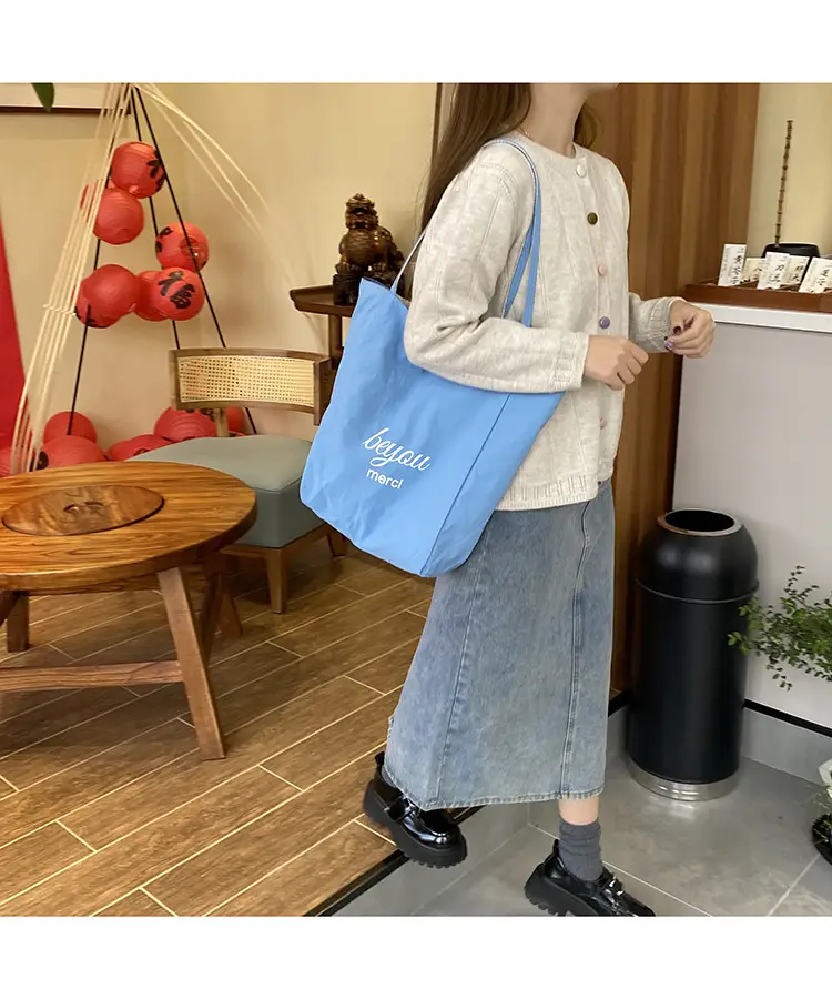 2024 Striped Canvas Tote Bags for Women — feature 38